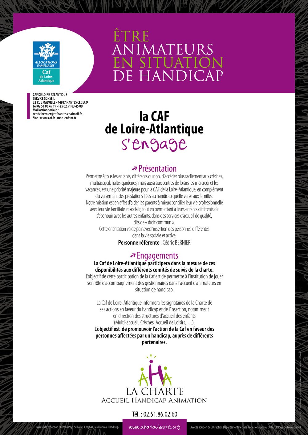 Engagements de la CAF de Loire-Atlantique