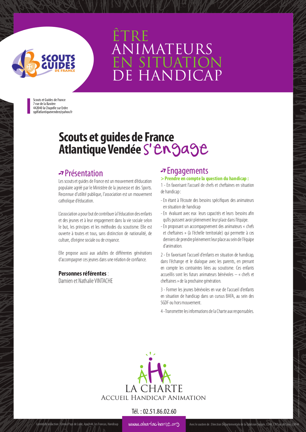 Engagements des Scouts et guides de France